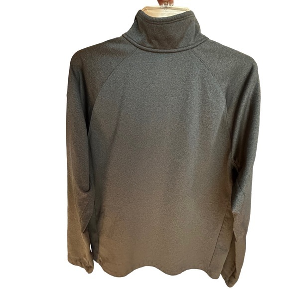 The North Face Mens Gray Fleece‎ Lined Quarter Zip Shirt L - Picture 7 of 10